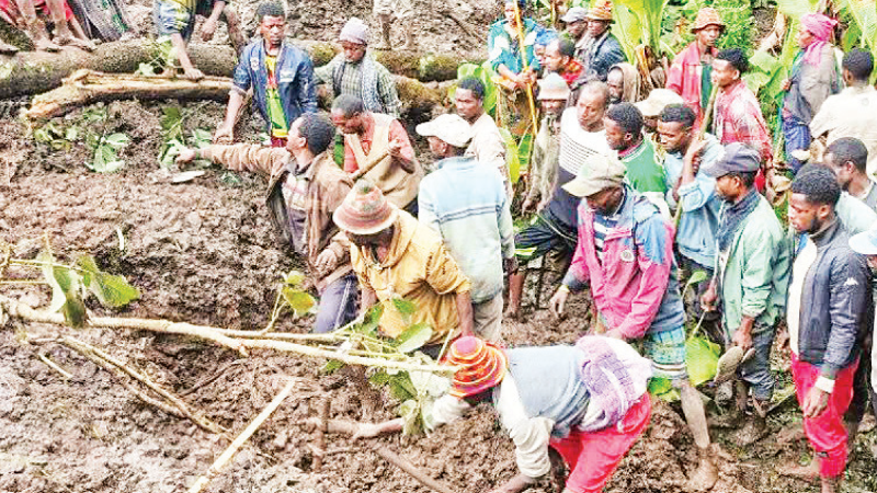 Số người thiệt mạng do lở đất tại Ethiopia tăng lên 125 người